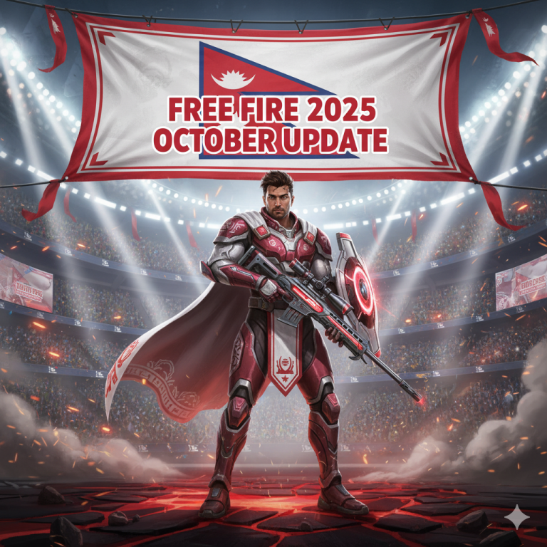 Free Fire 2025 को October Update: नयाँ Character र Features सार्वजनिक