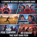 5 Common Mistakes Nepali Gamers Make That Hurt Rank Push