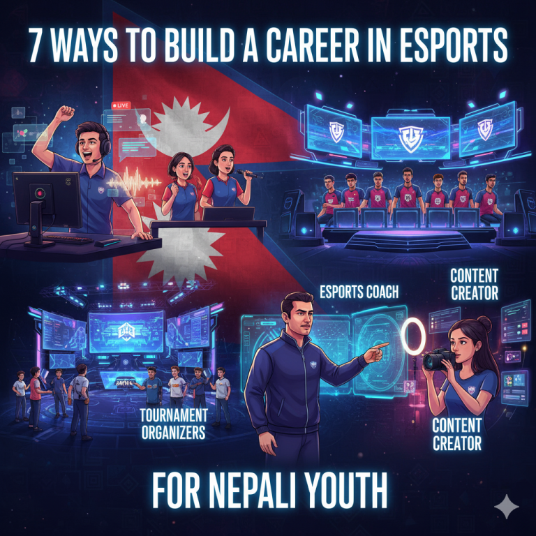 7 Ways to Build a Career in Esports (For Nepali Youth)